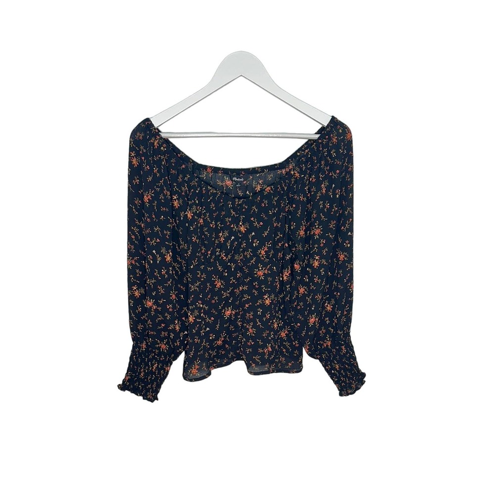 Madewell Kirstie Sweetheart Top in Fresh Sprigs - 6